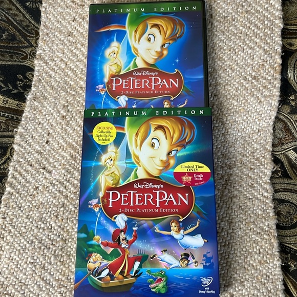 New Unopened Peter Pan DVD Platinum Edition 2007 - Picture 10 of 12